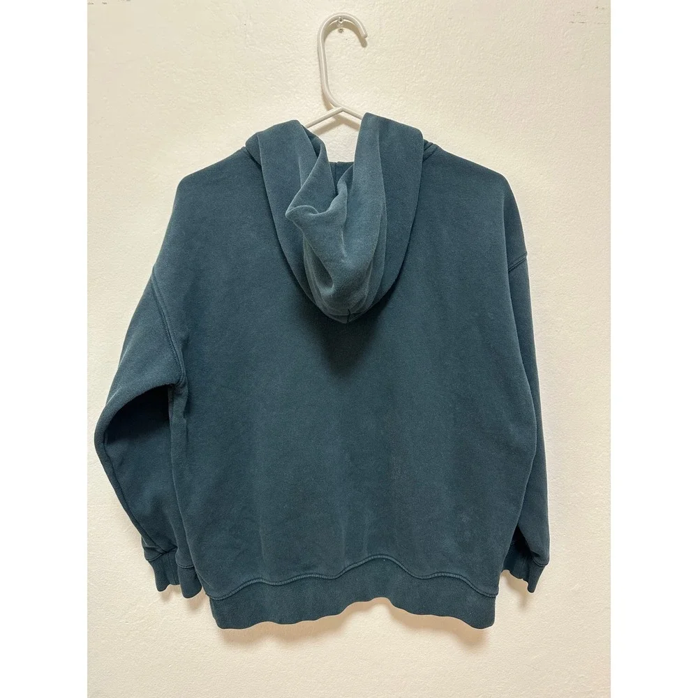 GAP Teen Blue Pullover‎ Hoodie Sweatshirt Classic Logo Pocket Casual Comfy